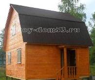 Проекты каркасно-щитовых домов