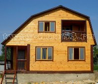 Проекты домов из бруса
